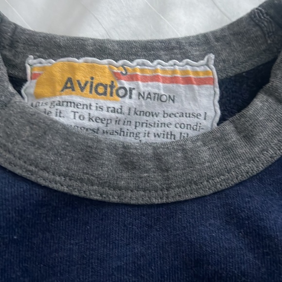 Aviator nation crew neck size small - Picture 4 of 6